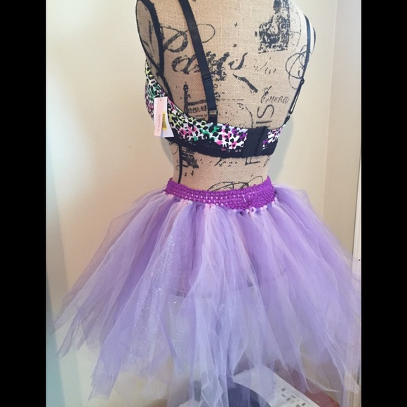 COSTUME TU TU AND BRA SET SOPHIE B.BRA SZ 36D - Picture 2 of 8